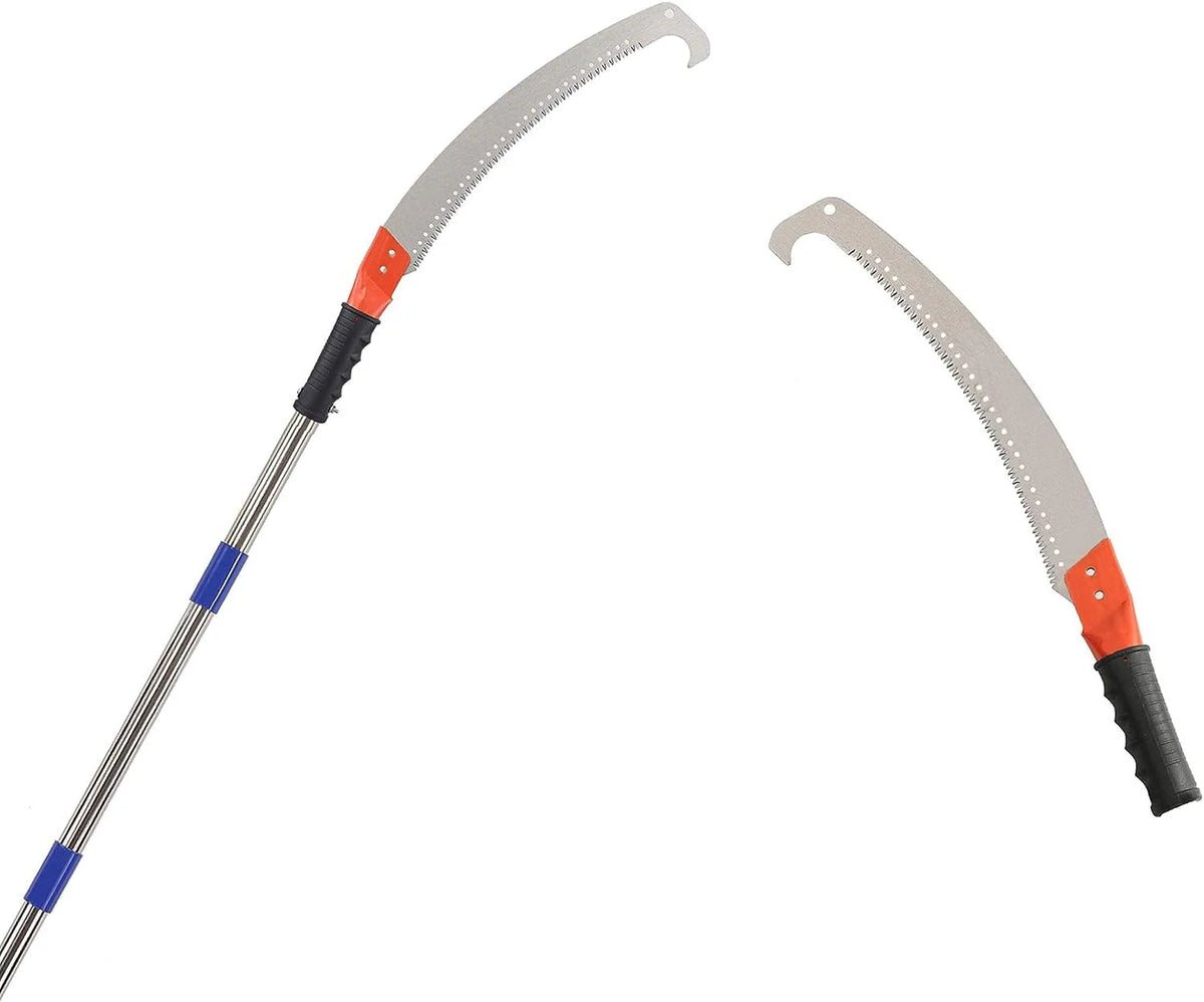 Extendable Manual Pole Saw with 10FT Stainless Steel Pole K9675