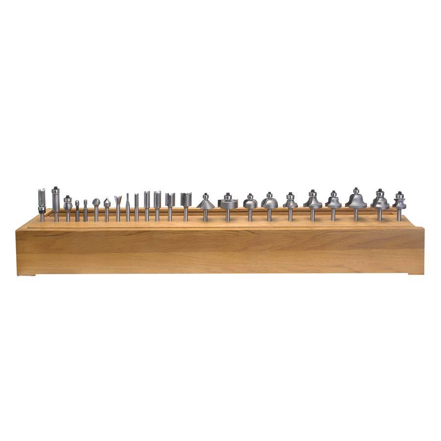 24-Piece Carbide Tipped Set 1/4 inch Shank X90467