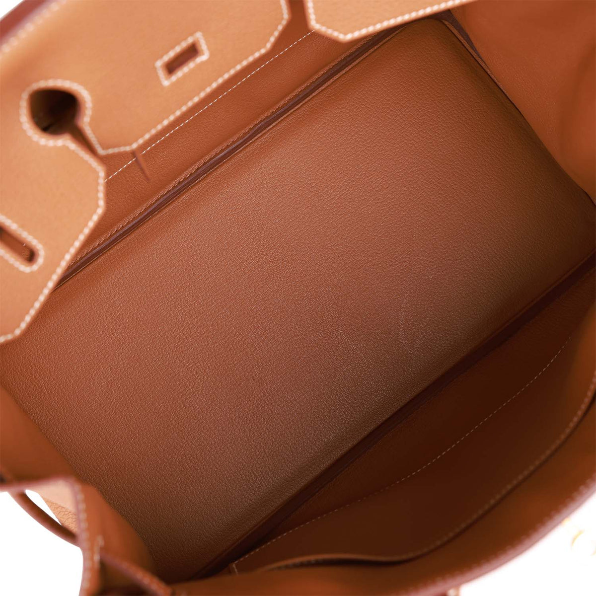 Gold Leather Handbag L522237