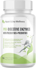 900mg 16 Digestive Enzymes 17 Probiotics 90 Capsules V857