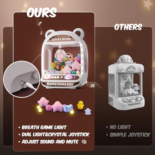 Claw Machines for Kids, Mini Vending Machines with Candy Dispenser S333