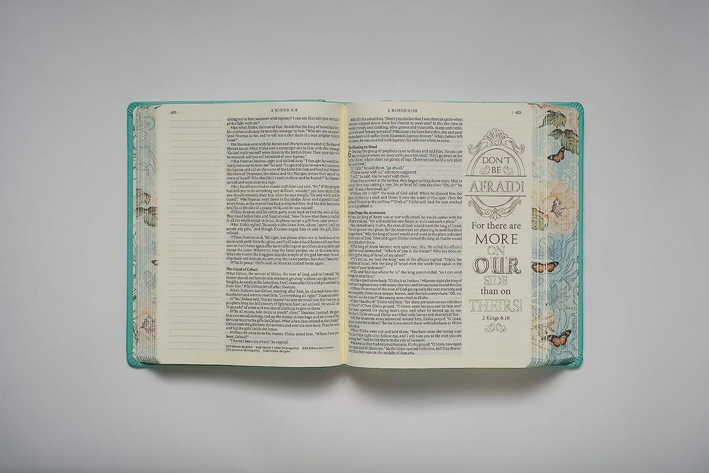 Teal Hardcover Bible M2184