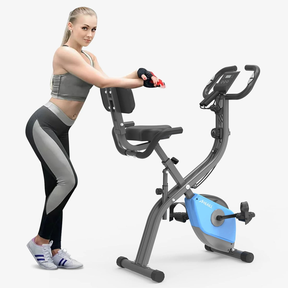 Folding 3-in-1 Recumbent Exercise Bike O725