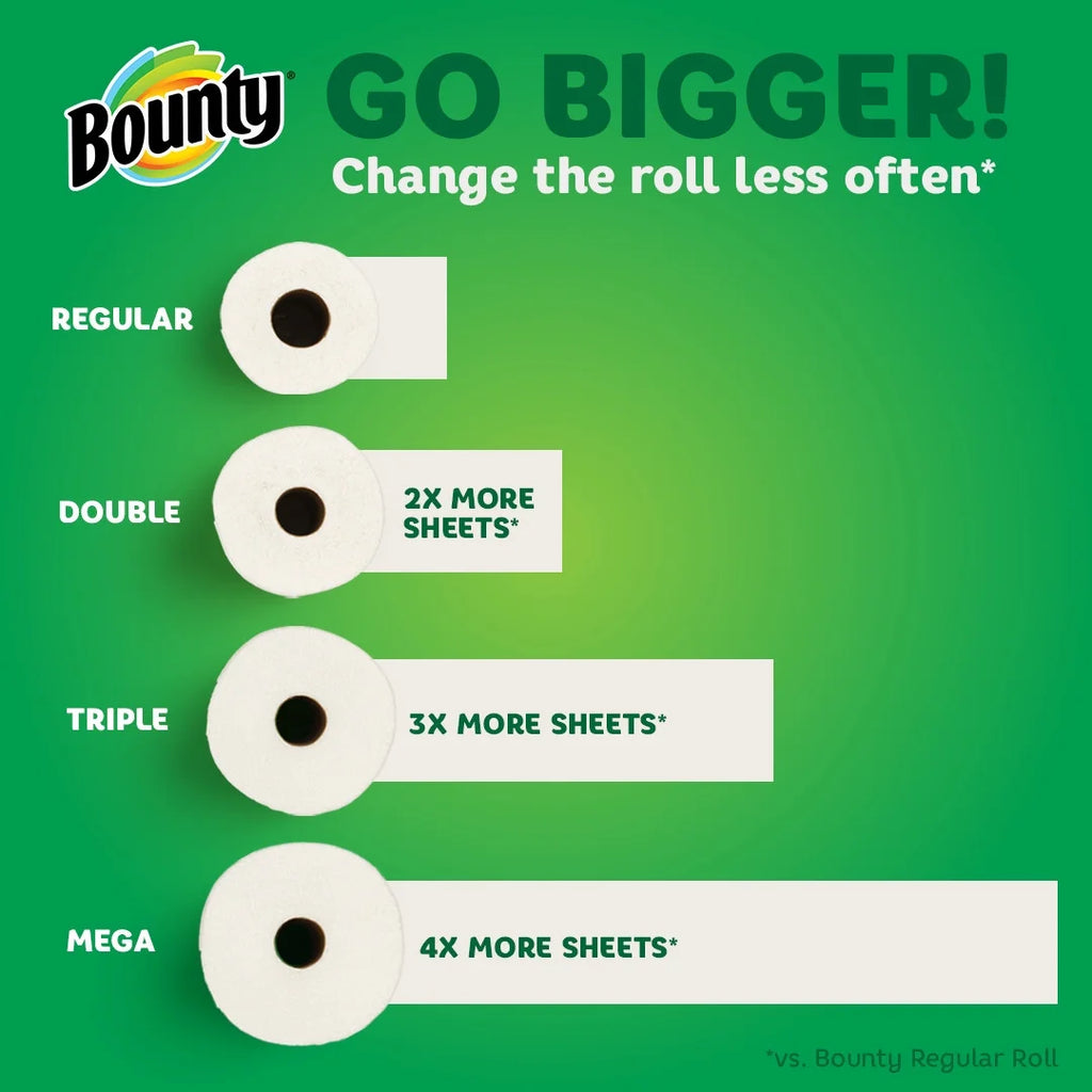4 Triple Rolls White Paper Towels T95752