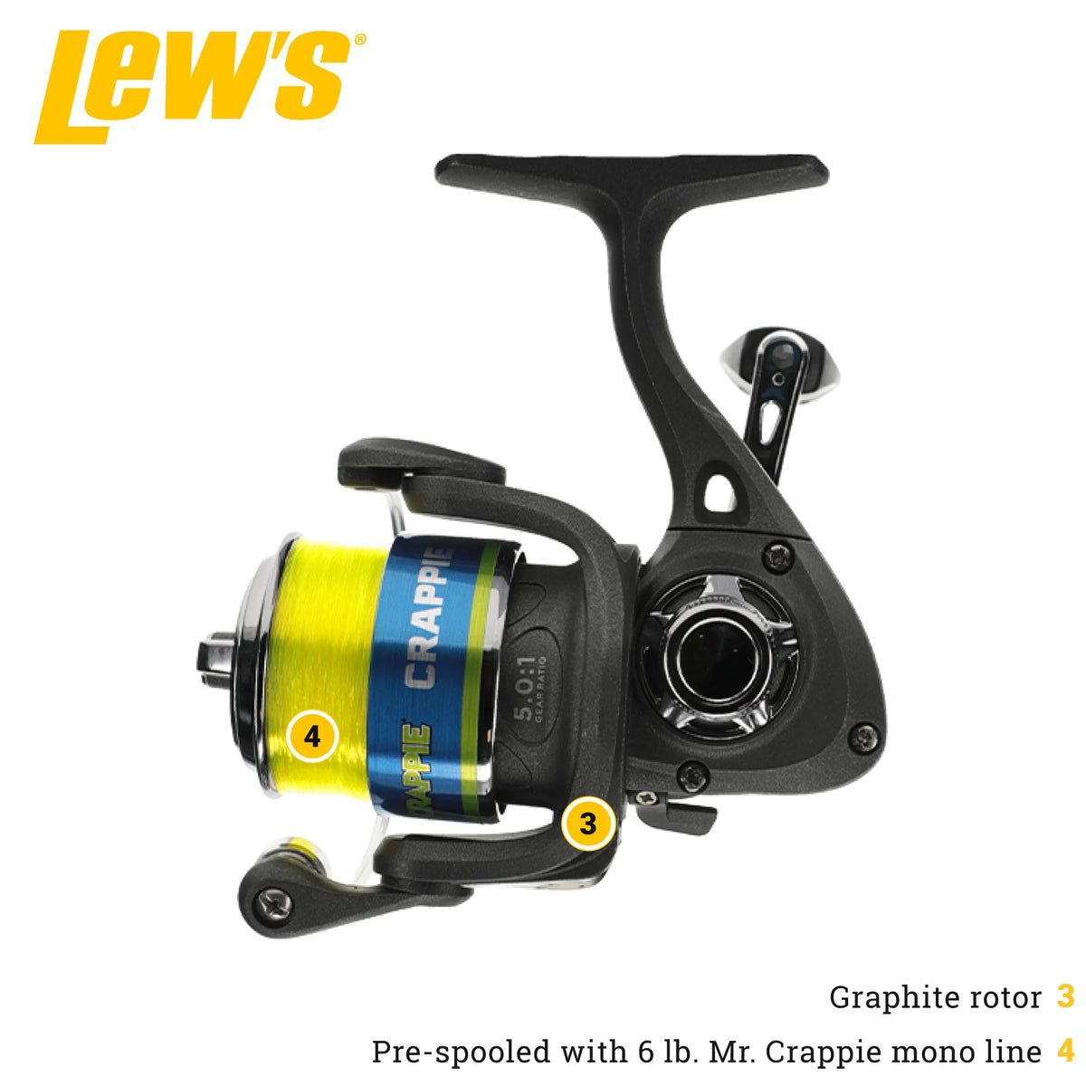 12-Foot Rod Spinning Reel and Fishing Rod Combo A47421